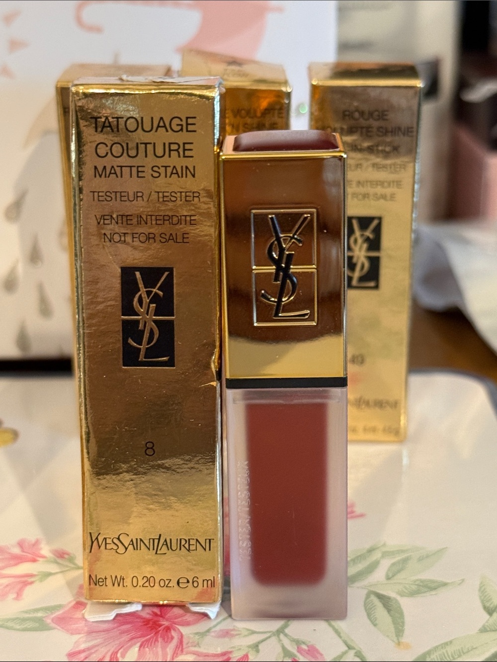 Yves Saint Laurent Matte Liquid Stain in Tatouage Couture # 8.